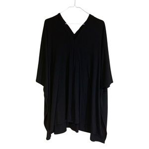 V-neck Flowy Poncho Tee